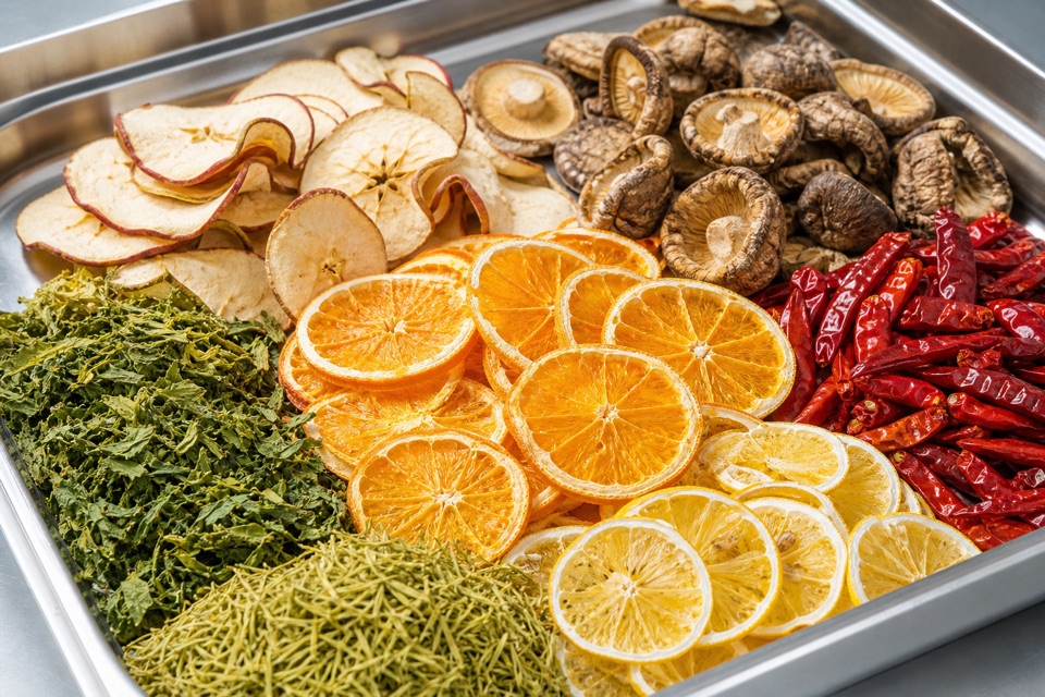 Dried food ingredients