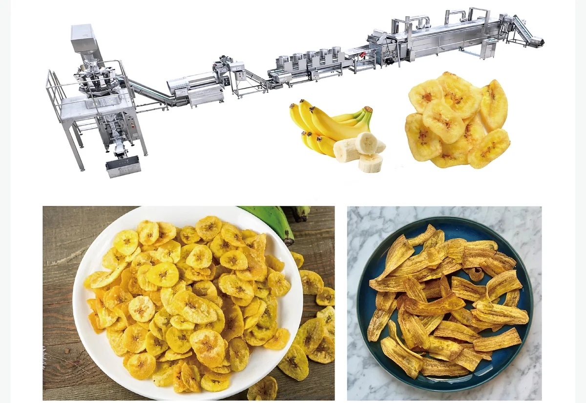 Banana Chips Production Line food processing equipment