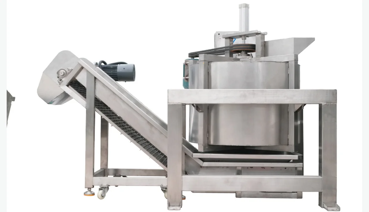 Centrifugal De-Oiling Machine for food processing