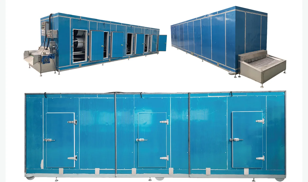 Quick Freezing Conveyor Line food processing equipment