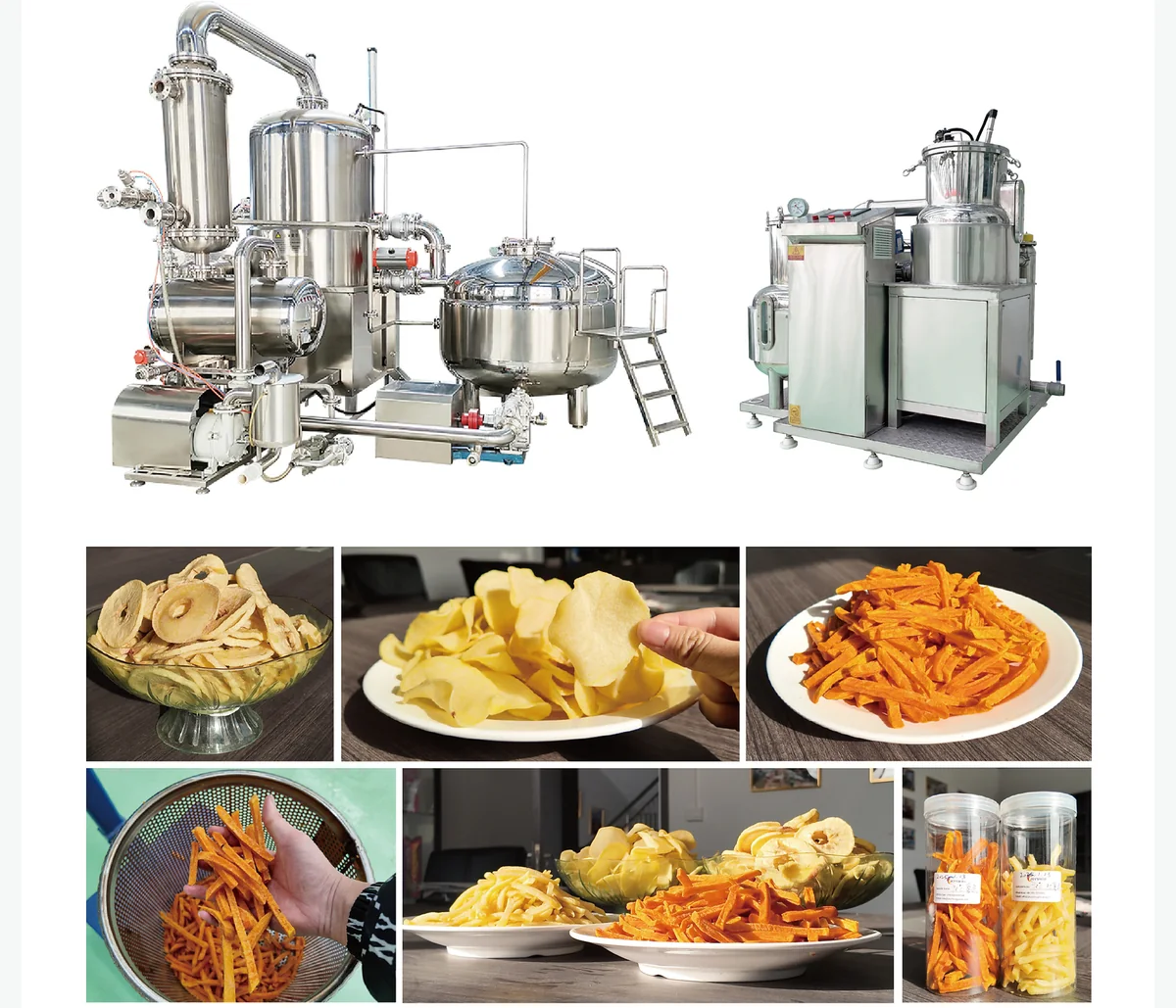 Vacuum Low-Temperature Dehydration Equipment for food processing