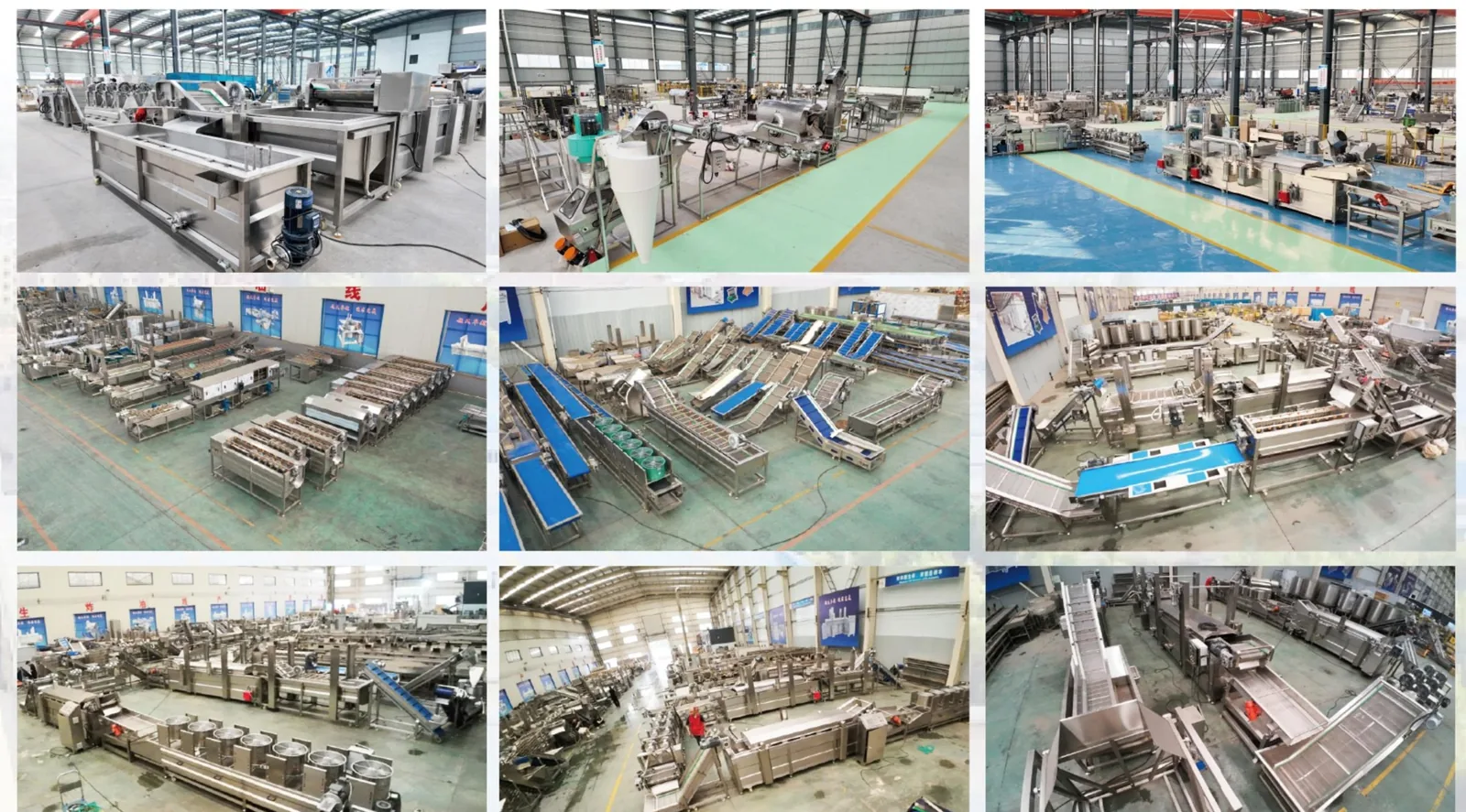 Food machinery workshop and equipment preparation overview