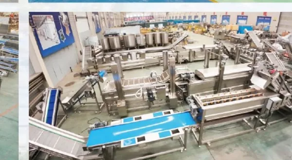 Complete food processing line assembly reference