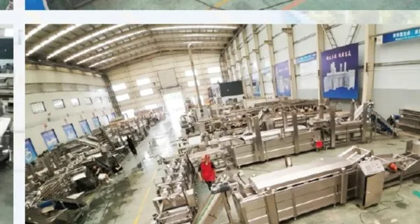 Large workshop overview for food machinery projects