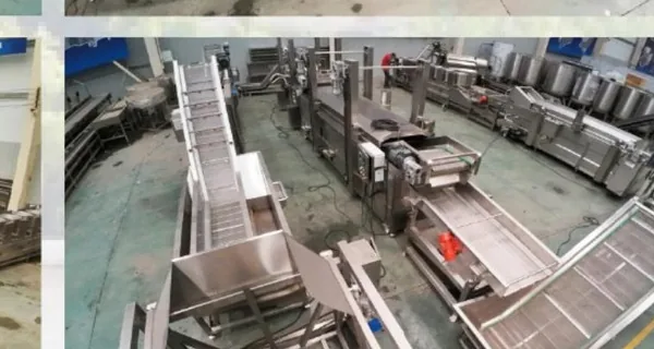 Integrated food processing line layout reference