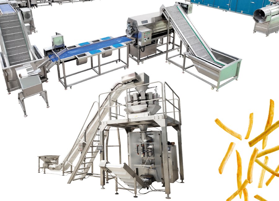 Potato chips production line equipment